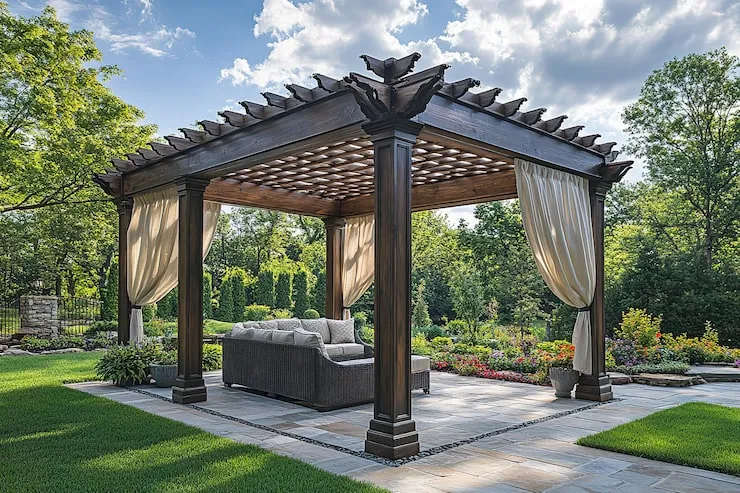 wooden-pergola-with-comfortable